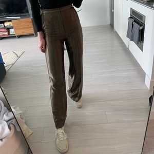 Tailored Jacquard Stripe Trousers